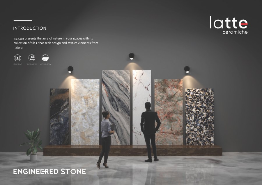 Engineered Stone, Colourbody Series — catalogue cover
