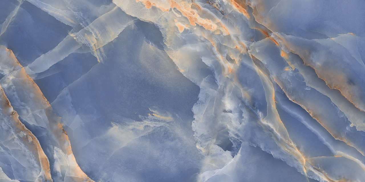 Axira Onyx Blue — porcelain tile face