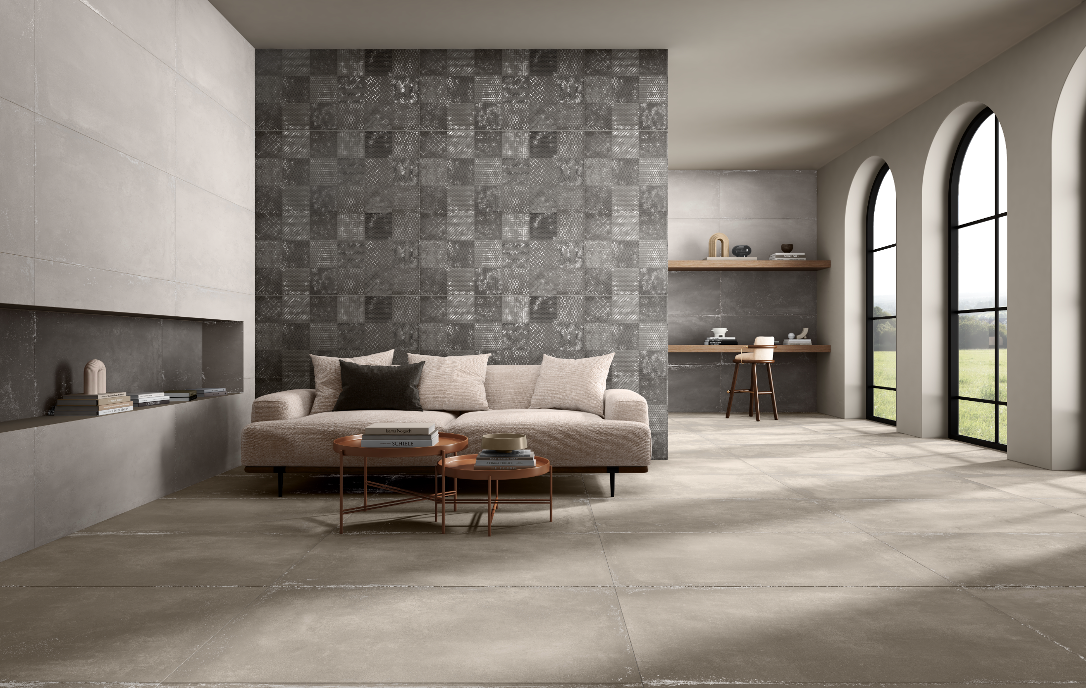 Carvotech Gris — LIVING SPACE · 600×1200