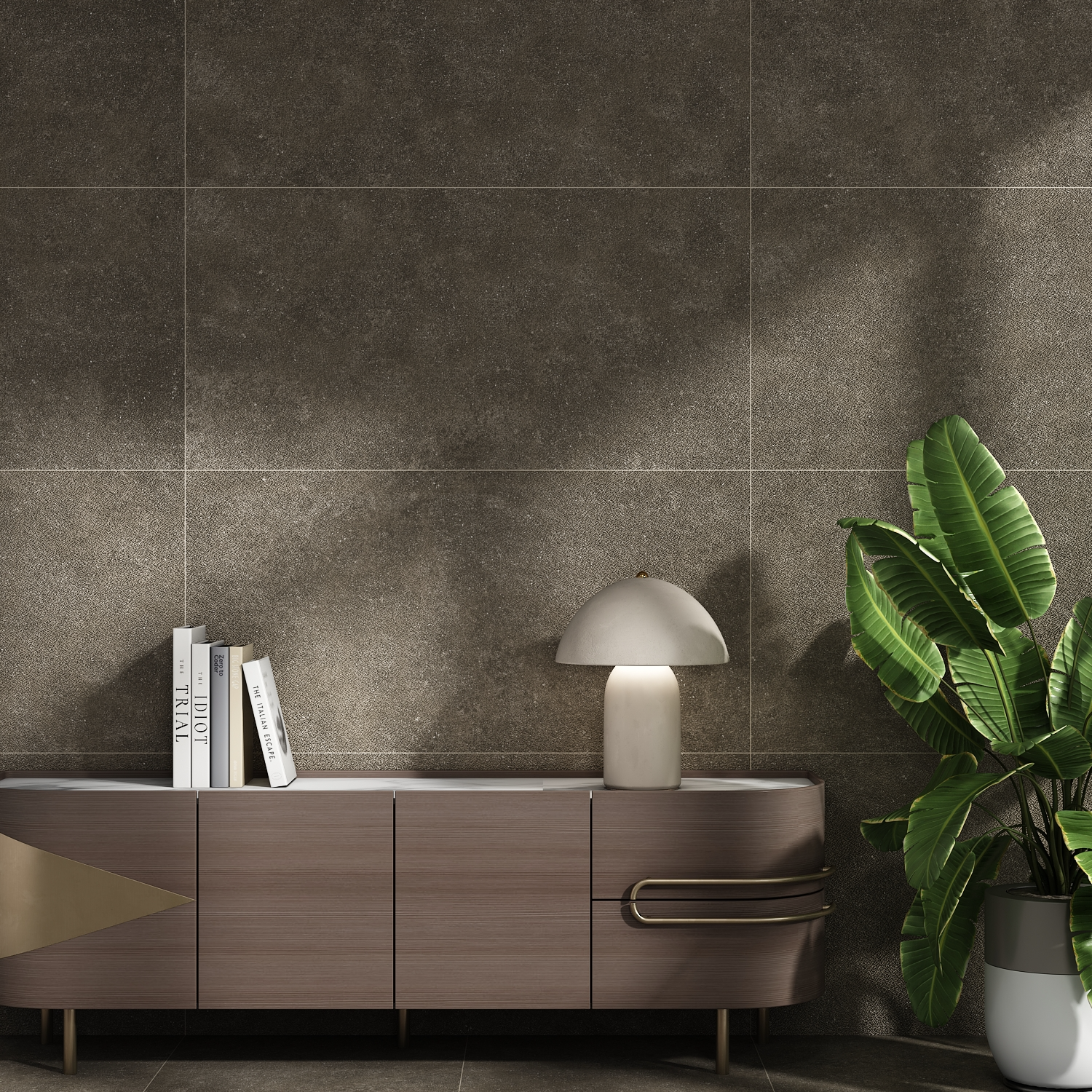 Invisia Taupe — FEATURE WALL · 600×1200